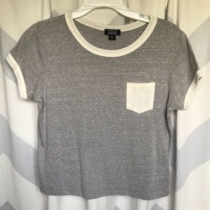 grey t-shirt